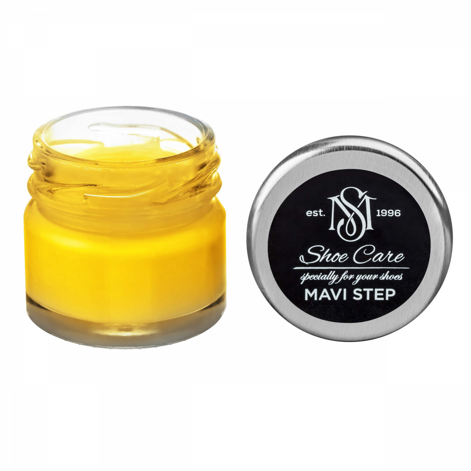 

Крем для обуви желтый 107 Mavi Step Creme de Beaute, 25 мл