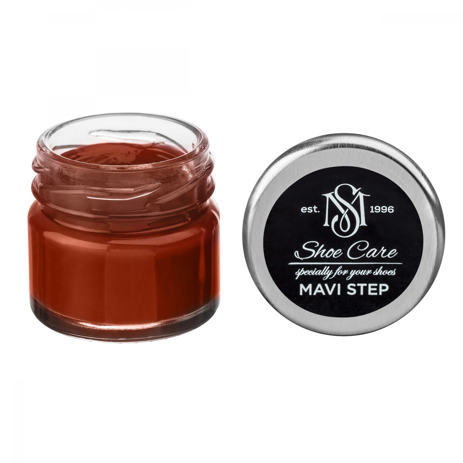 

Крем для обуви коричневый 127 Mavi Step Creme De Beaute, 25 мл