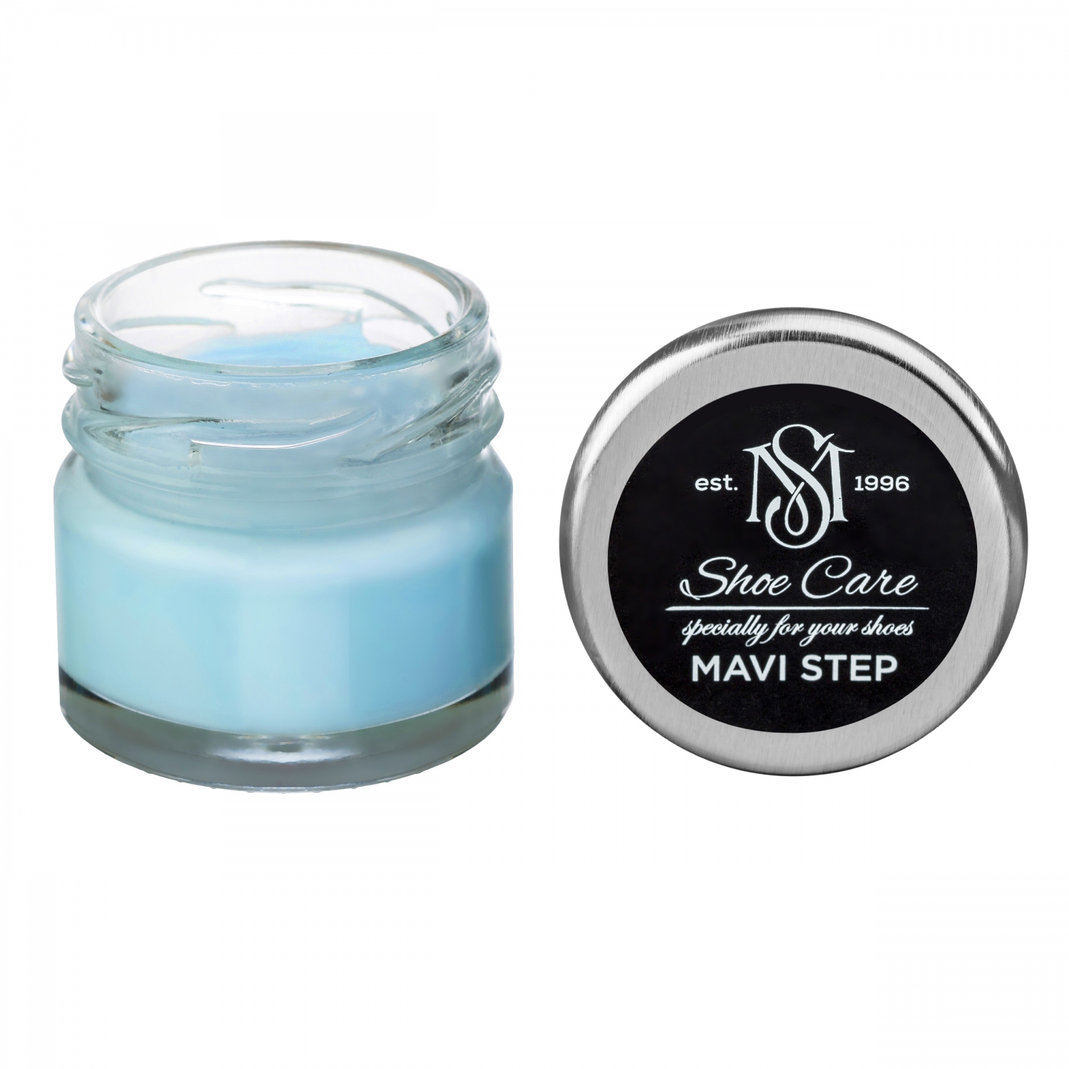

Крем для обуви голубой 121 Mavi Step Creme De Beaute, 25 мл