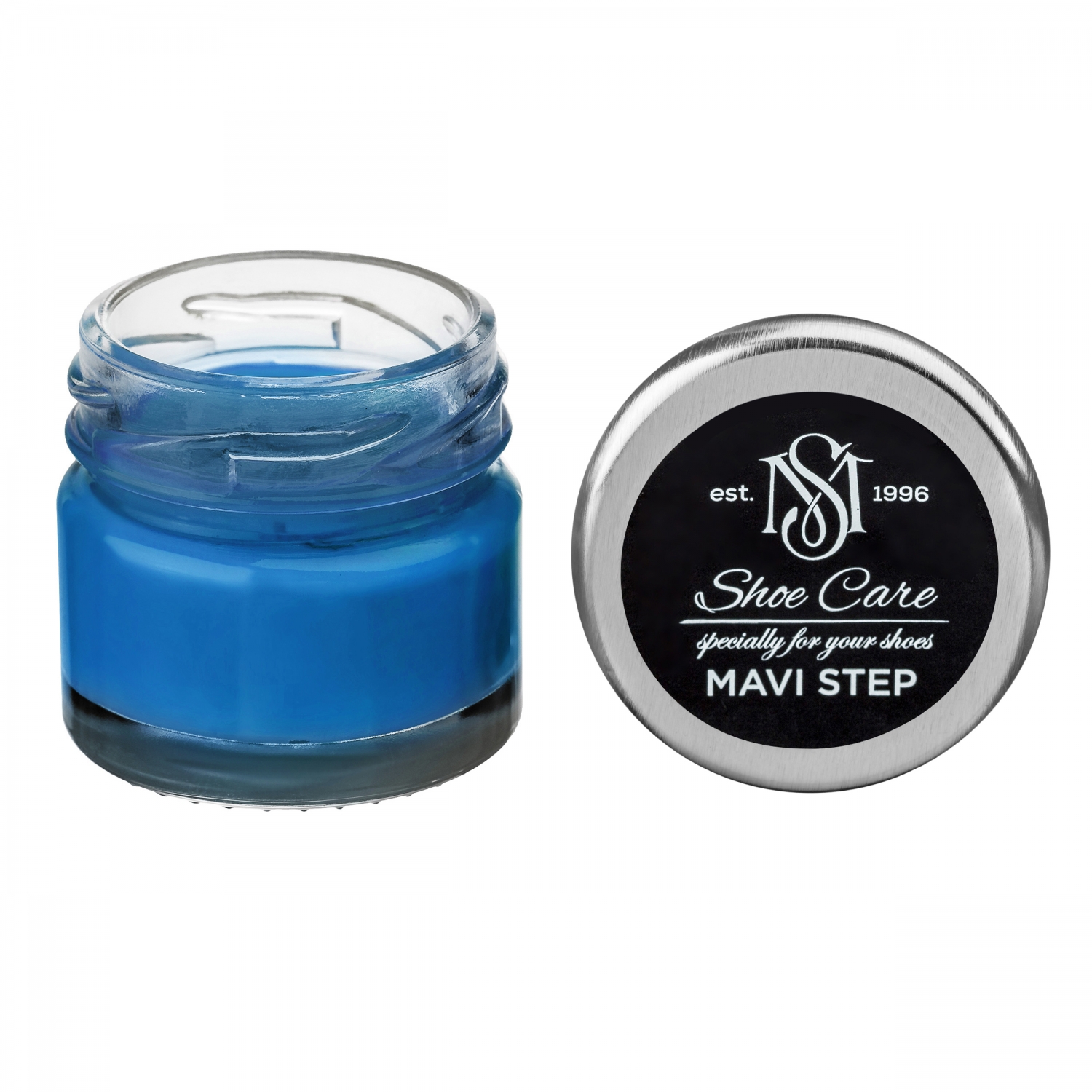 

Крем для обуви синий 122 Mavi Step Creme De Beaute, 25 мл