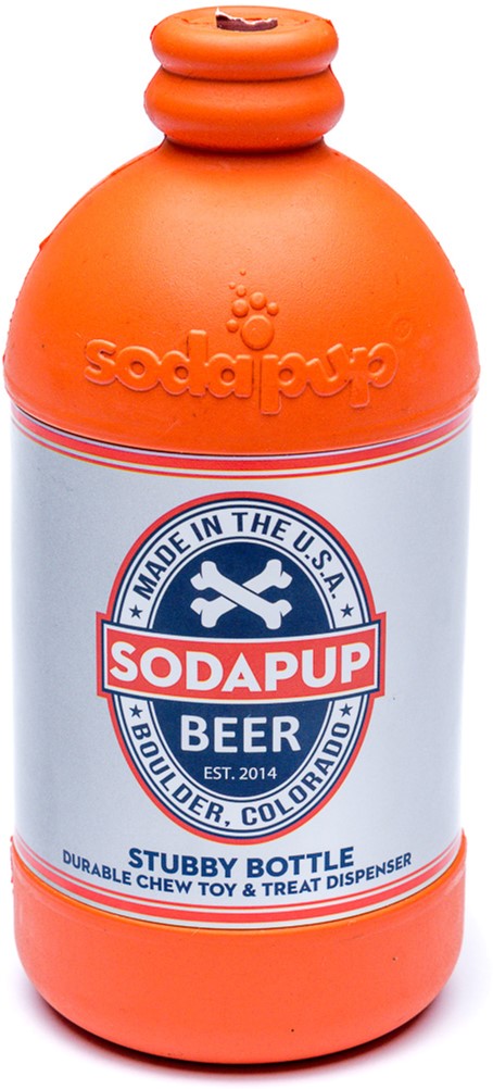 

Игрушка для собак SodaPup Beer Bottle - Large - Orange Squeeze