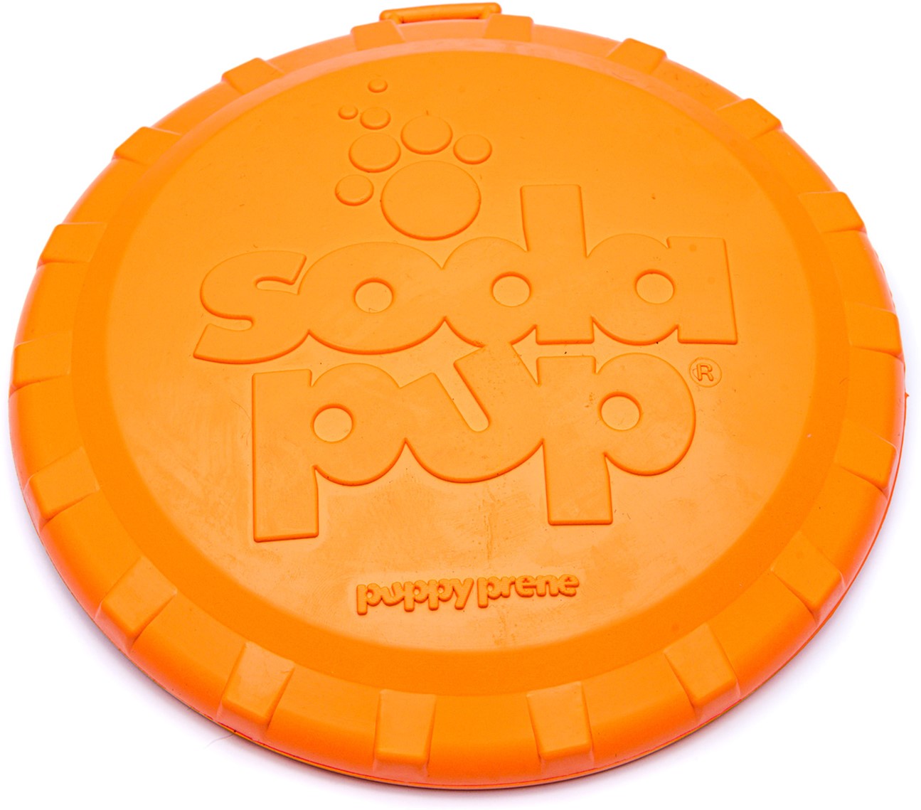 

Игрушка для собак SodaPup Bottle Top Flyer Small - Orange Squeeze