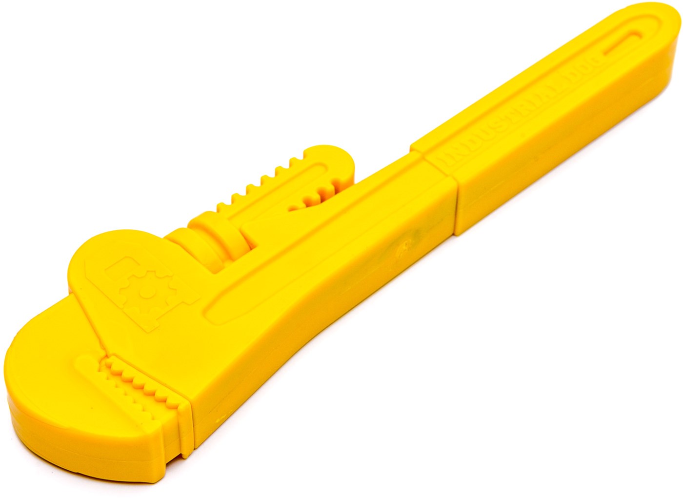 

Игрушка для собак SodaPup Nylon Pipe Wrench - yellow