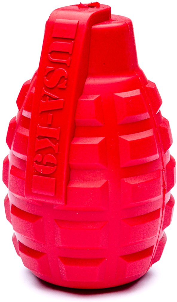 

Игрушка для собак SodaPup Grenade - Medium - Red