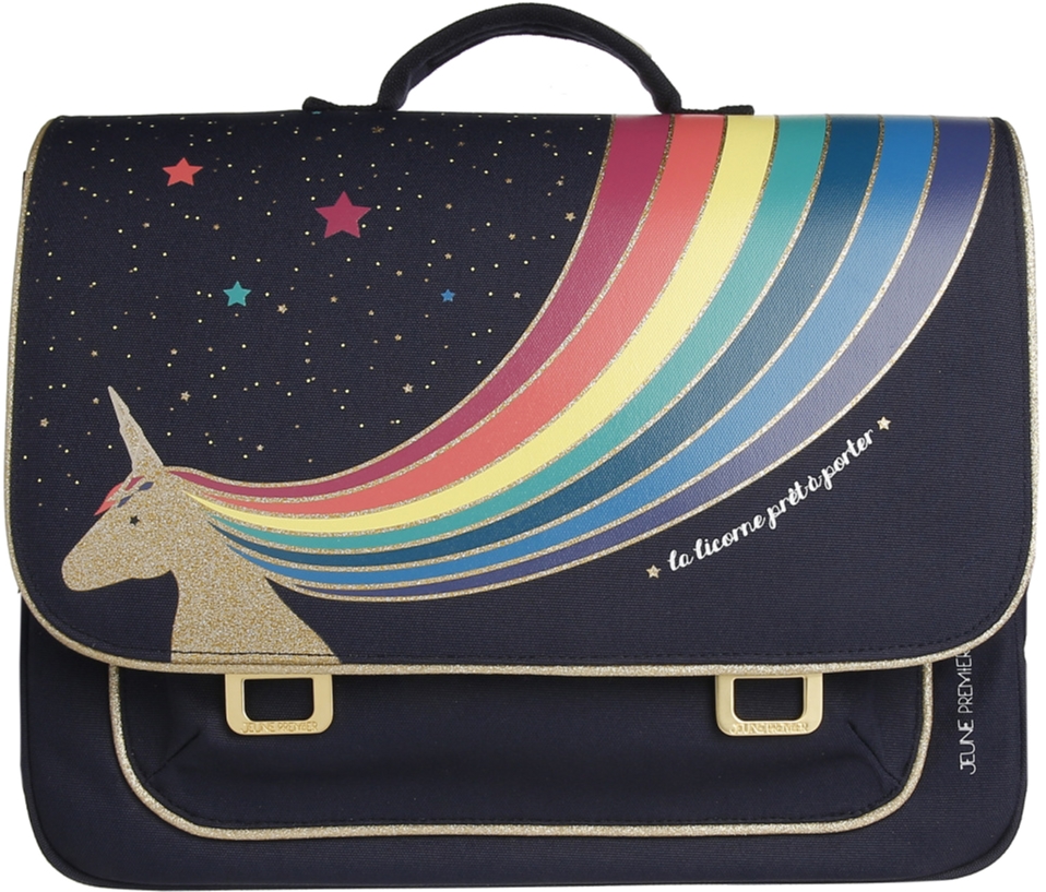 

Портфель школьный Jeune Premier 38x30x14.5 см Unicorn Gold (5425038798654)