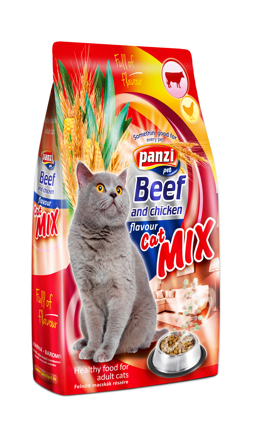 

Сухой корм для кошек Panzi КетМикс Эдалт Говядина и Курица 10 кг (5998274305707)