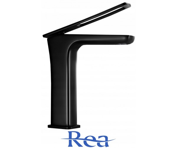 

Смеситель для умывальника (Раковины) Rea SOHO Черный низкий (REA-B8600)