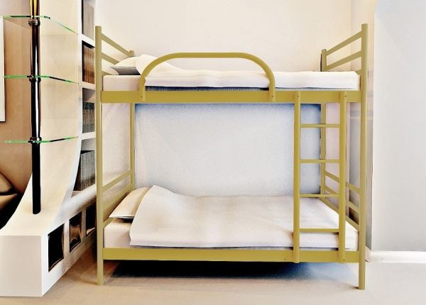 

Двухъярусная кровать Fly Duo Метакам Бежевый 90х190