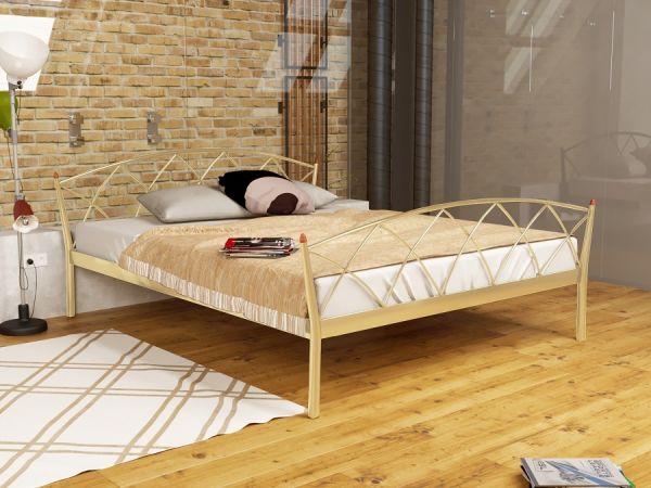 

Кровать Jasmine Elegance-2 Метакам Бежевый 160х190