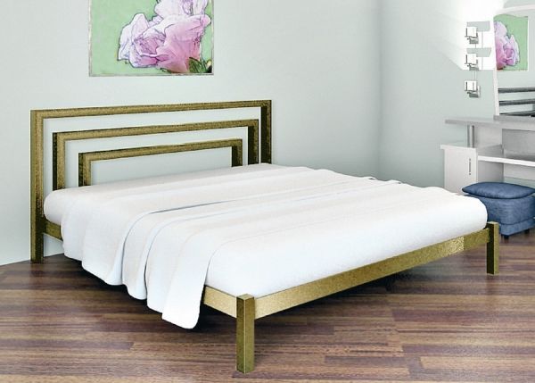 

Кровать Brio-1 Метакам Бежевый 120х200