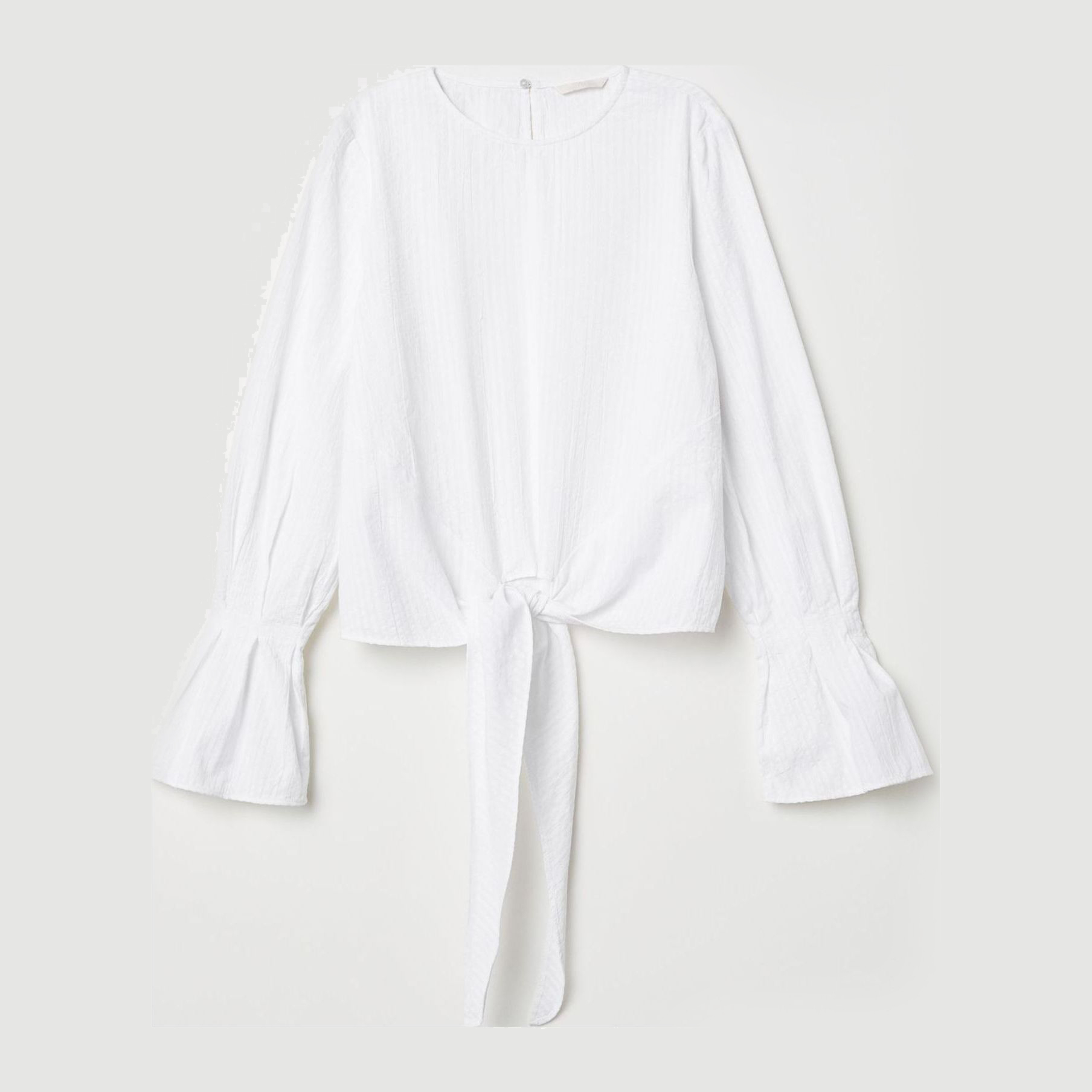 

Блузка H&M 6710228RP1  Белая, Блузка H&M 6710228RP1 34 Белая