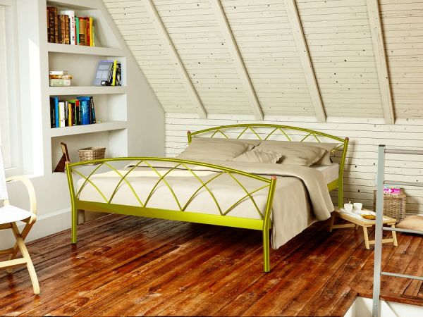 

Кровать Jasmine-2 Метакам Желтый 160х200