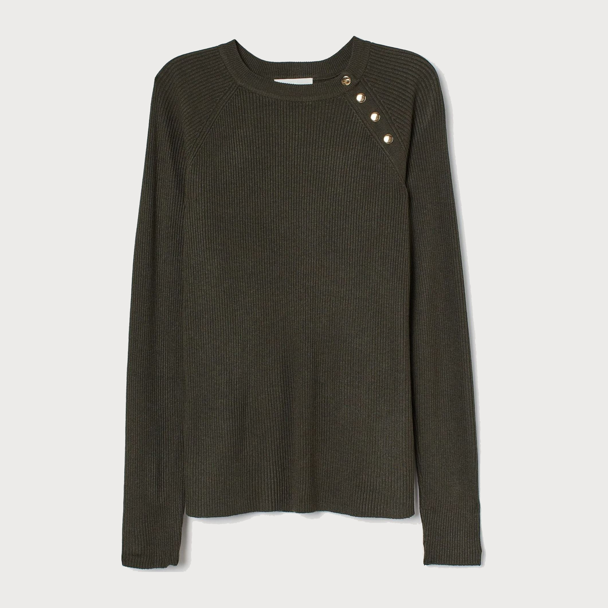 

Джемпер H&M 8370780sm M Темно-зеленый