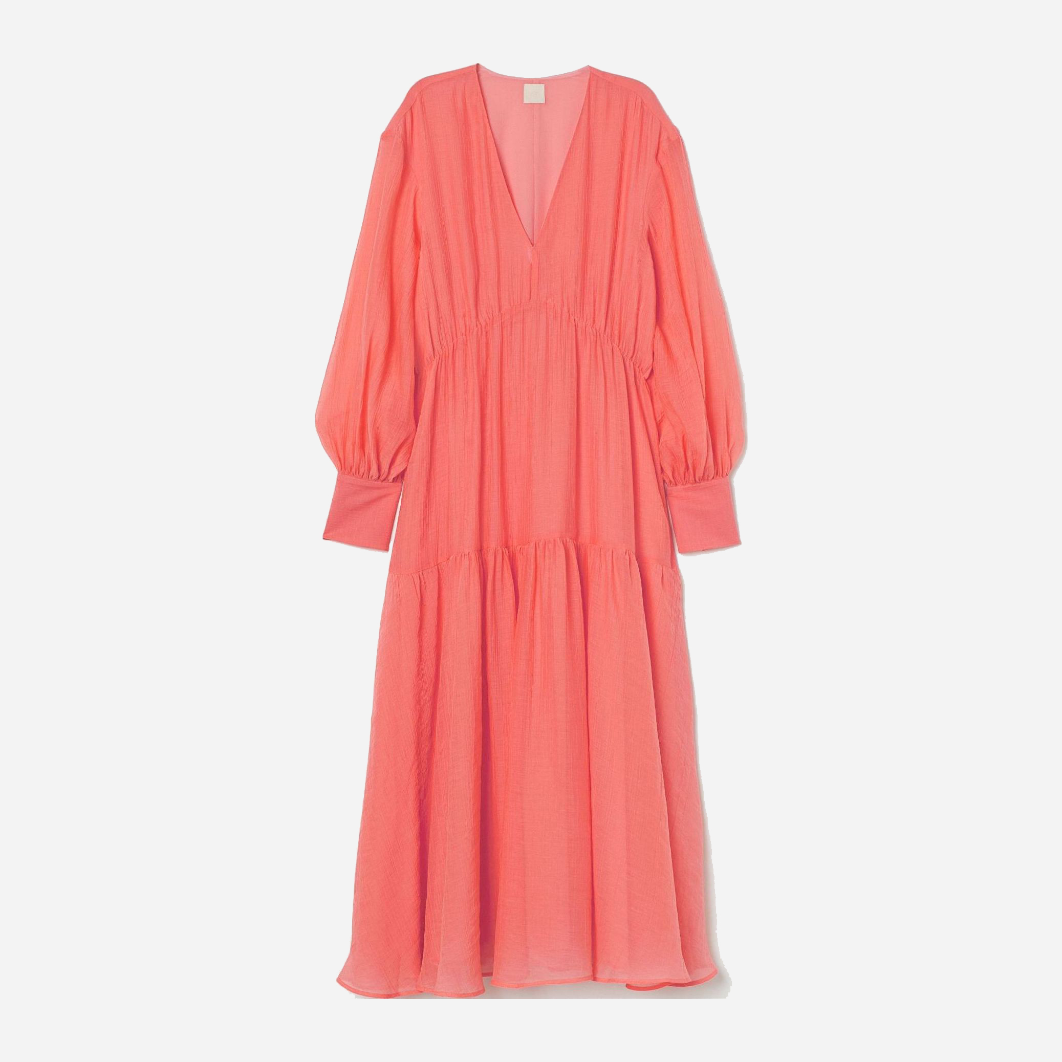 

Платье H&M 8854681sm 36 Коралловое