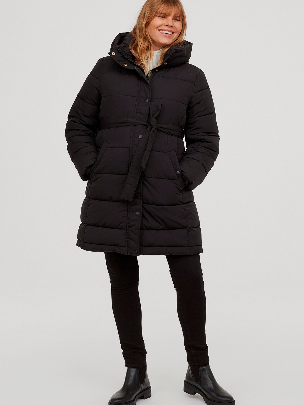 

Куртка для беременных H&M 0785456-0 XL Черная