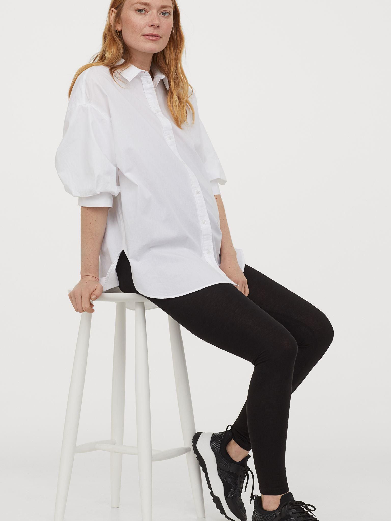 

Лосины для беременных H&M 8439401-AAAD L Черные