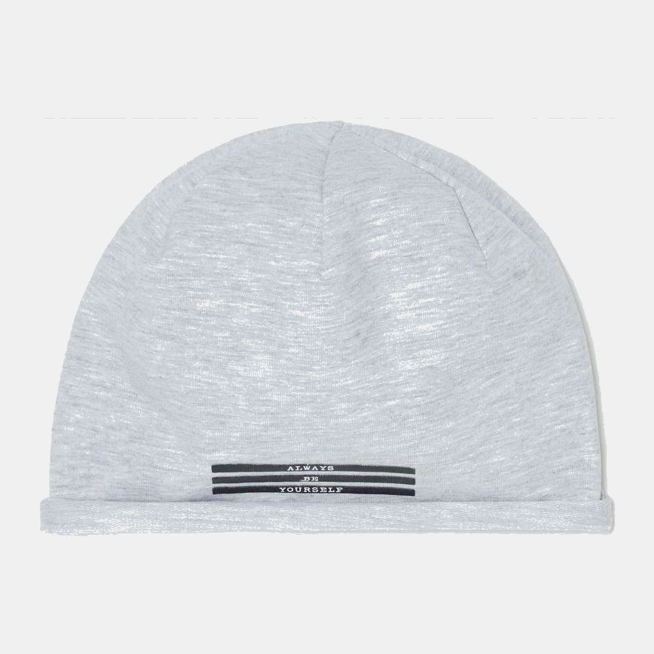 

Демисезонная шапка OVS 1169766 52 см Grey
