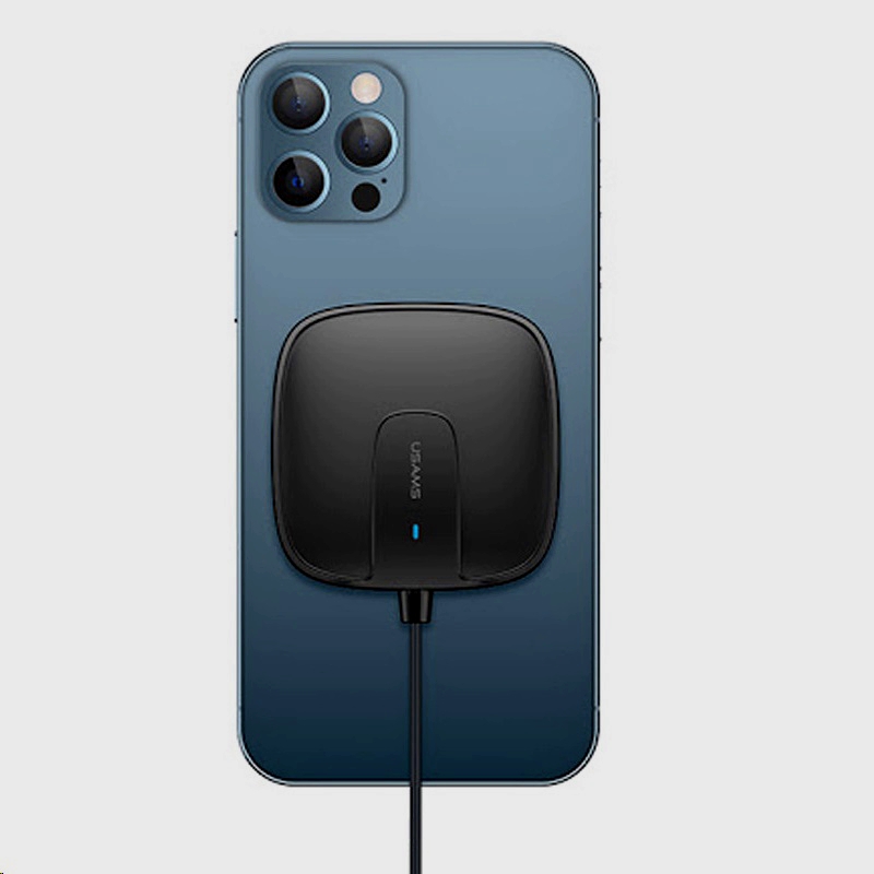 

Беспроводное зарядное устройство Usams US-CD159 W1, 15W, Type-C (магнитный) Черный