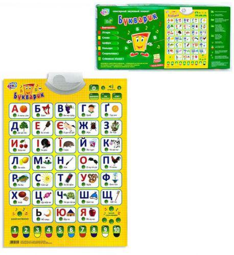 

Плакат интерактивный Букварик (укр) Play Smart 7031 (TC15157)