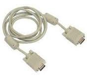 

Кабель VGA 20m male to male, 2 феррита белый Gresso GRVGAMM2F20M