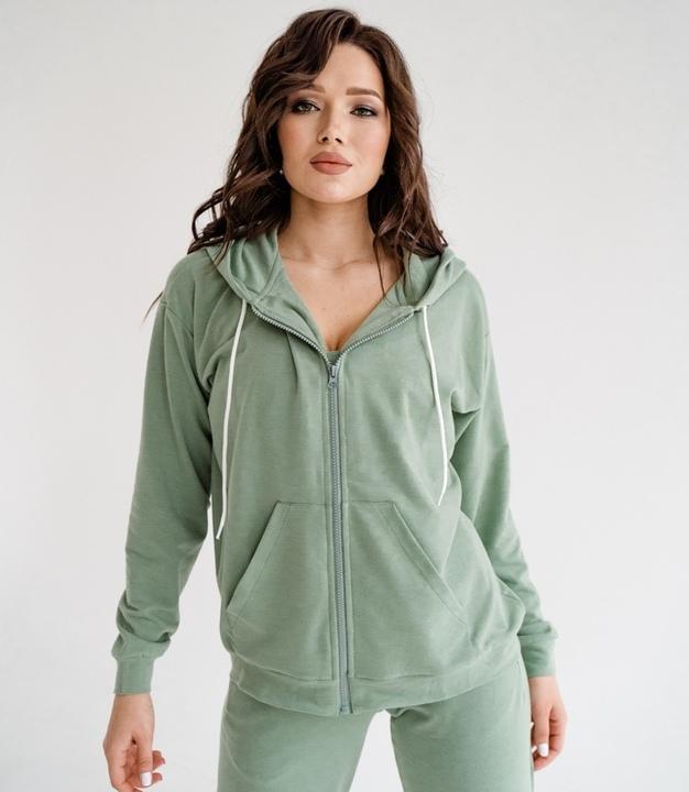

Спортивная кофта G&M k-78557 универсальный 42-48 Размер цвет фисташка