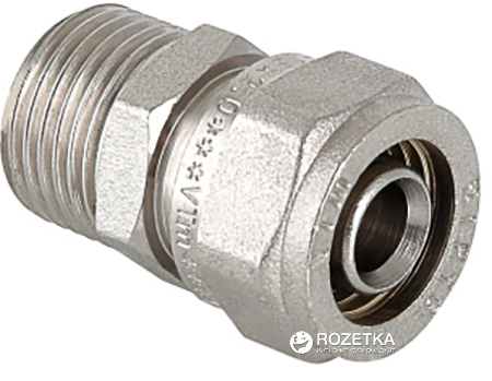 

Фитинг обжимной VALTEC с переходом на наружную резьбу 32х1 1/4" (VTm.301.N.003207)