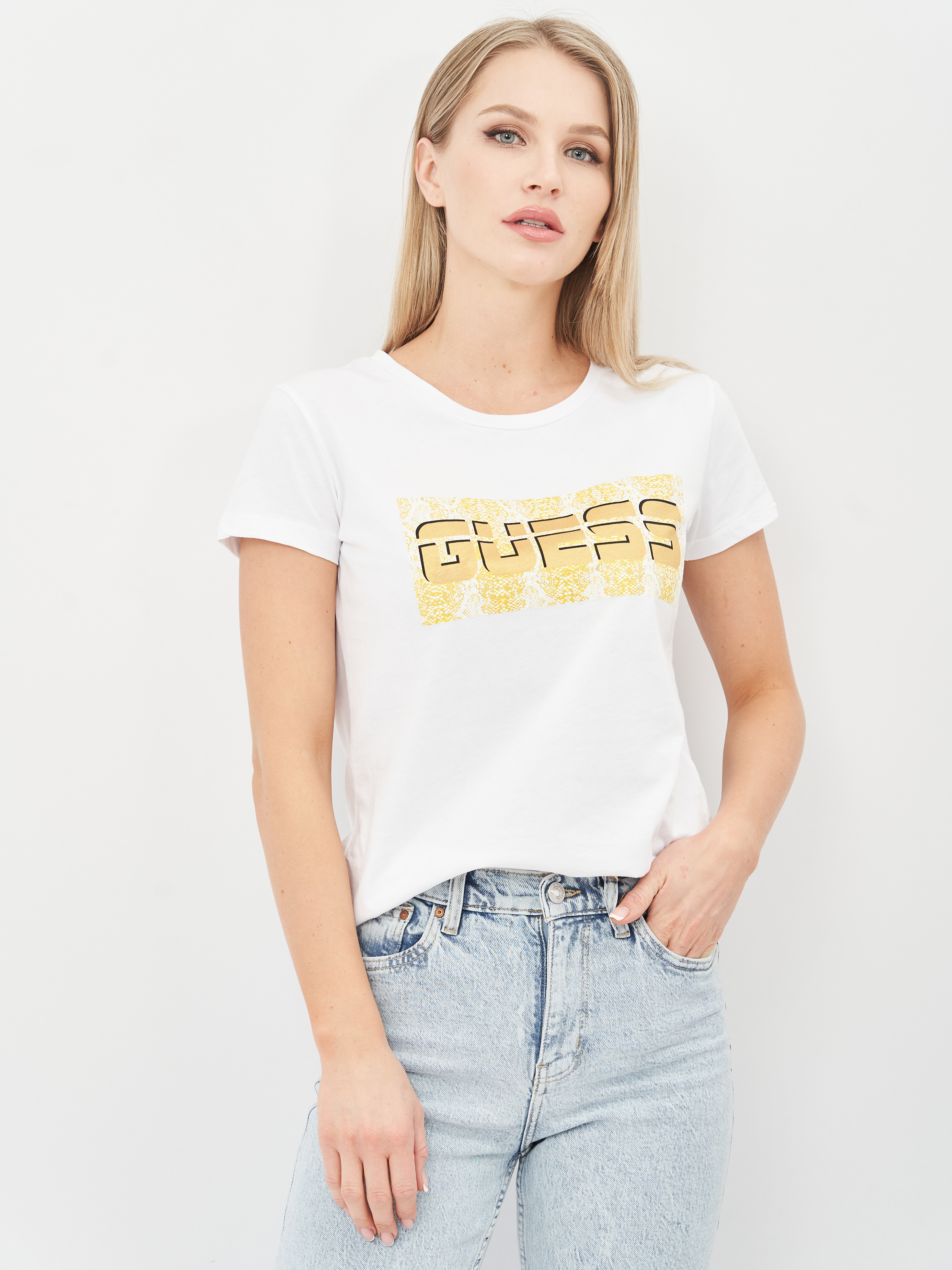 

Футболка Guess 10608.2  (46) Белая, Футболка Guess 10608.2 L (46) Белая