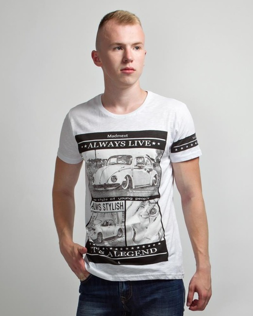 

Футболка Madmext 0972 XL білий