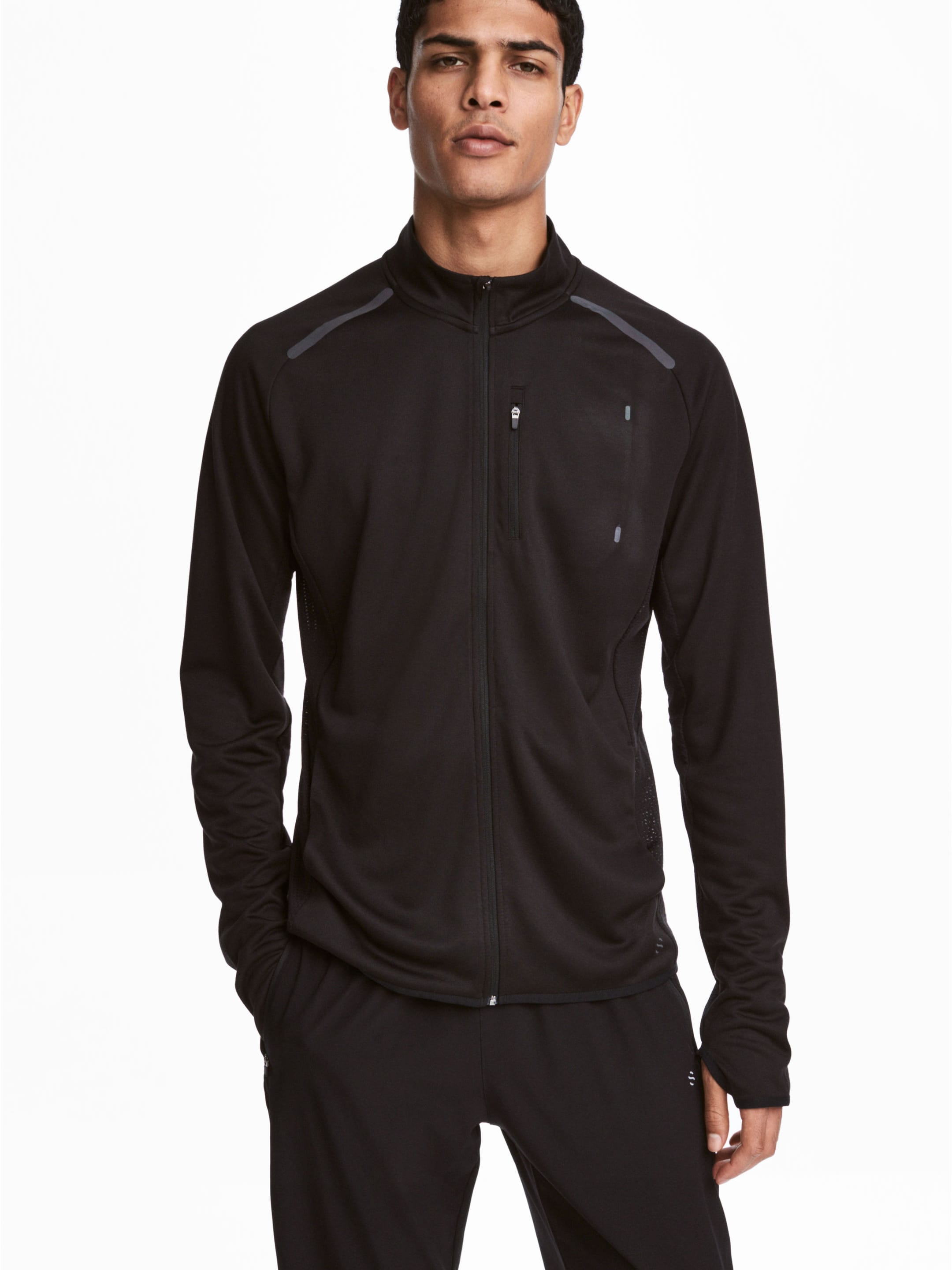 

Спортивная кофта H&M 4788946-AAAD XS Черная