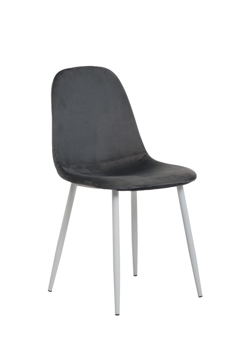 

Стул Vetro Mebel М-10 Серый вельвет (М-10- grey velvet)