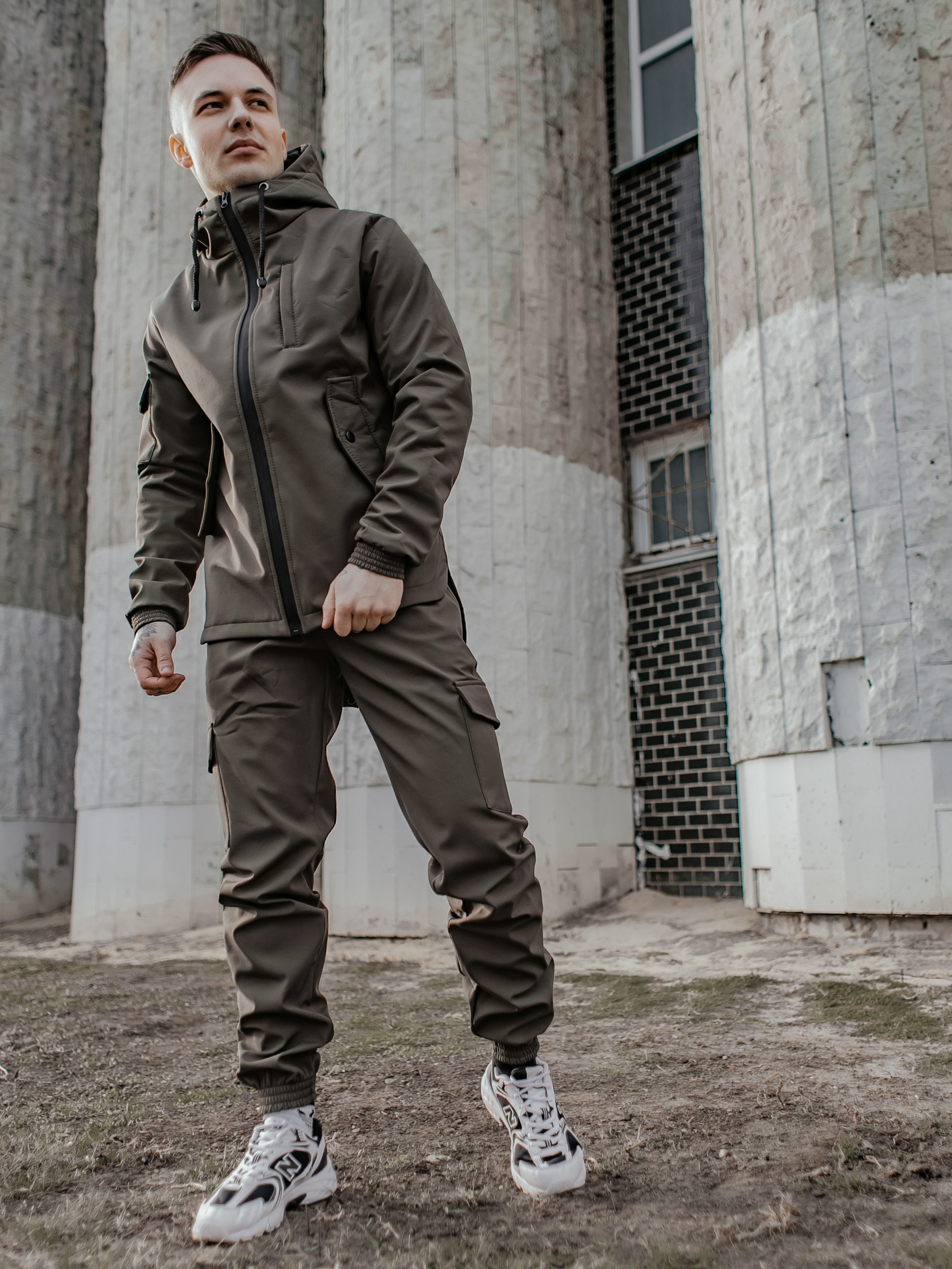 

Спортивный костюм IBR Softshell 1586881643 2XL Хаки
