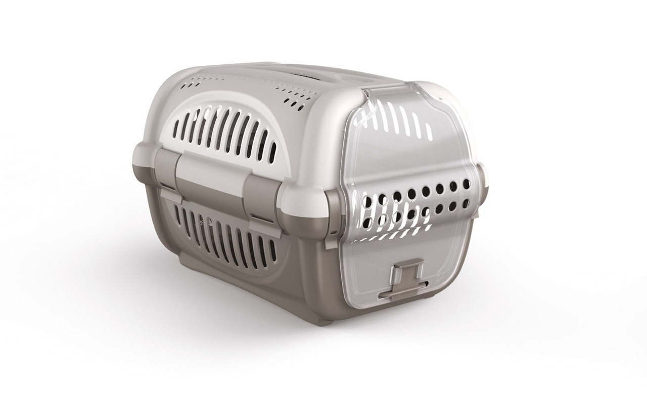 

Переноска для домашних животных котов и собак Rhino GeorPlast Бежевый коричневый