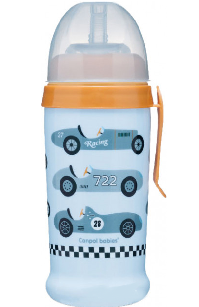 

Поїльник непроливайка Canpol Babies Racing блакитний 350 мл (56/516_blul)