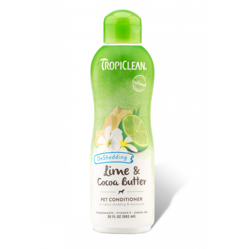 

Кондиционер для собак и кошек разглаживающий Тропиклин Tropiclean Lime Cocoa Butter 592 мл