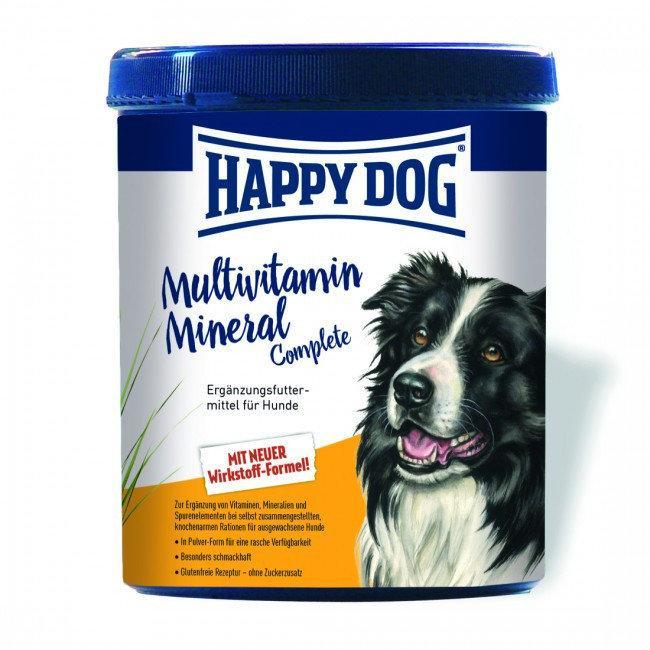 

Витаминно минеральная кормовая добавка для собак Happy Dog Multivitamin Mineral Хэппи Дог Мультивитамин 1 кг