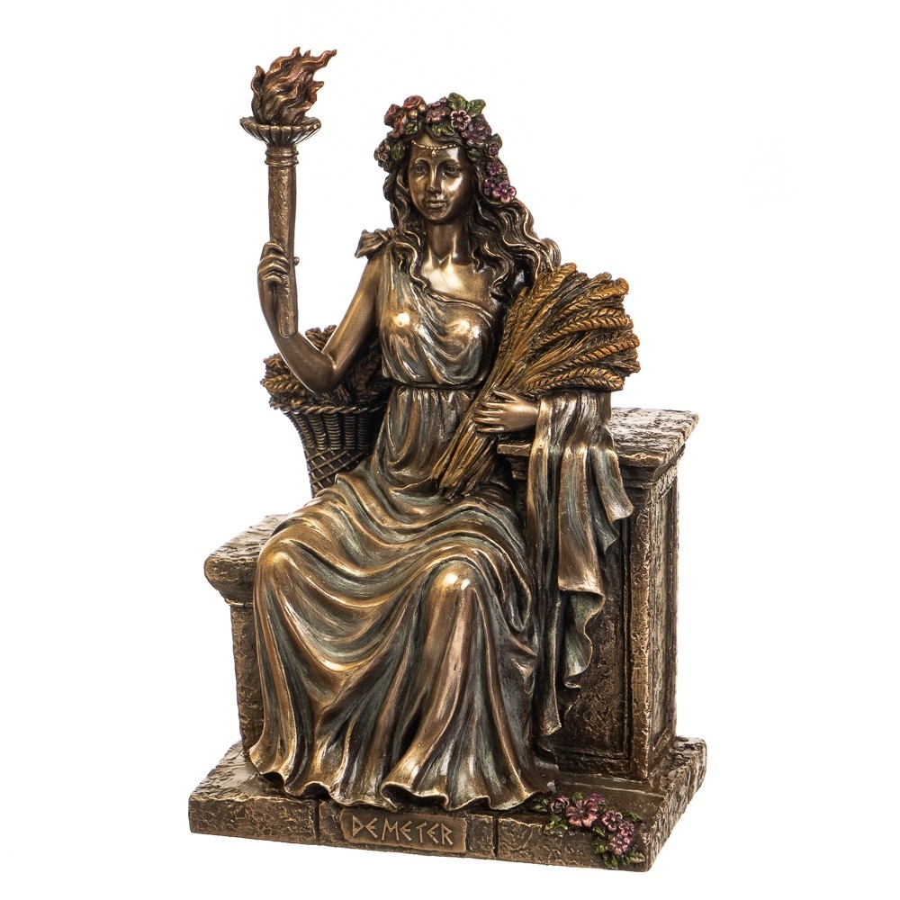 

Статуэтка Ancient Деметра на троне (77575А4)