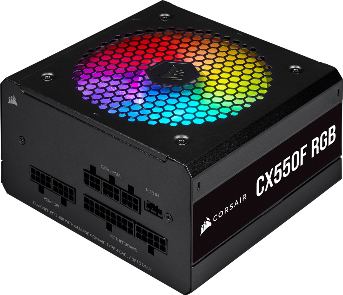 

Блок питания Corsair CX550F RGB 550W (CP-9020216-EU)