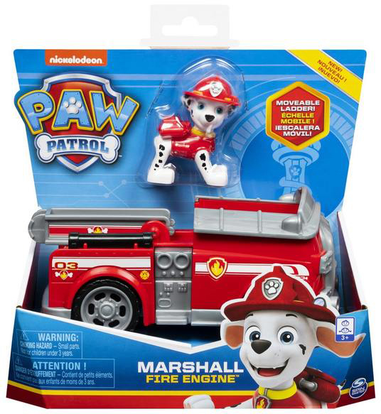 

Спасательный автомобиль Spin Master Paw Patrol Щенячий патруль с водителем Маршал (SM16775/9917)