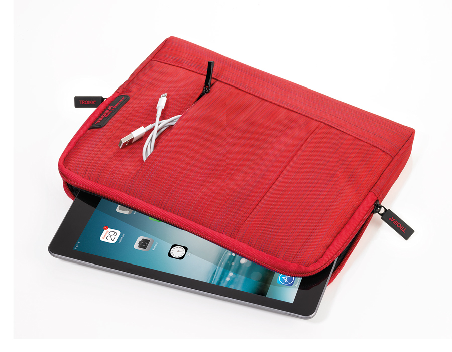 

Чехол для iPad Travel + Stand 10.1, красный