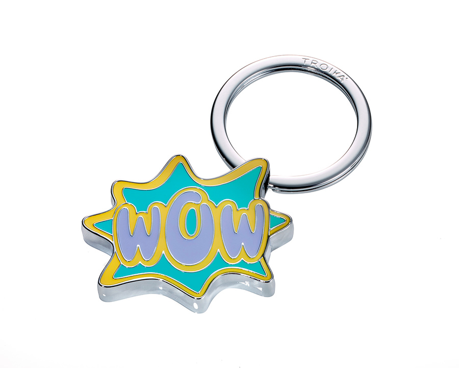 

Брелок Troika "Wow" зеленый