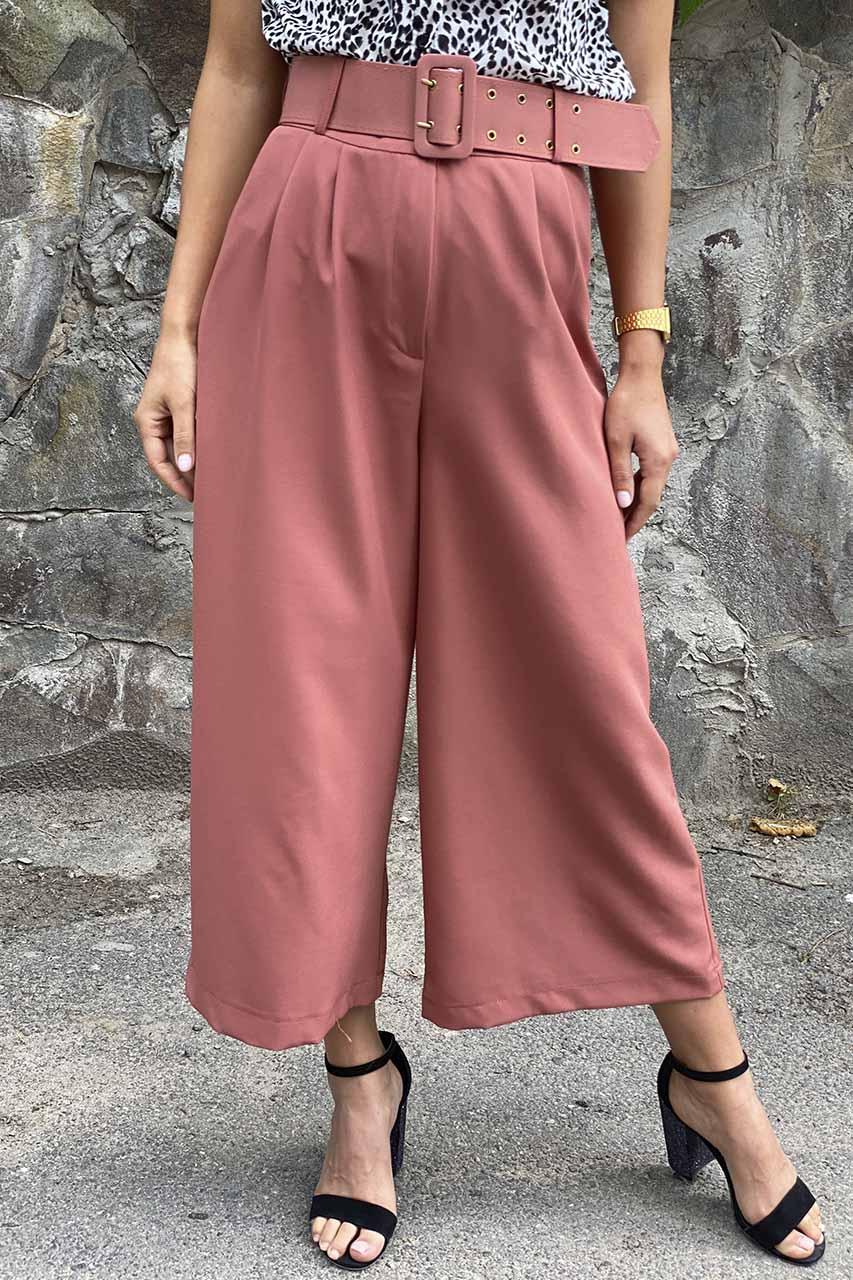 

Шикарные кюлоты с высокой талией G&M LX-10138643  Размер цвет Терракотовый, Шикарные кюлоты с высокой талией G&M LX-10138643 S Размер цвет Терракотовый