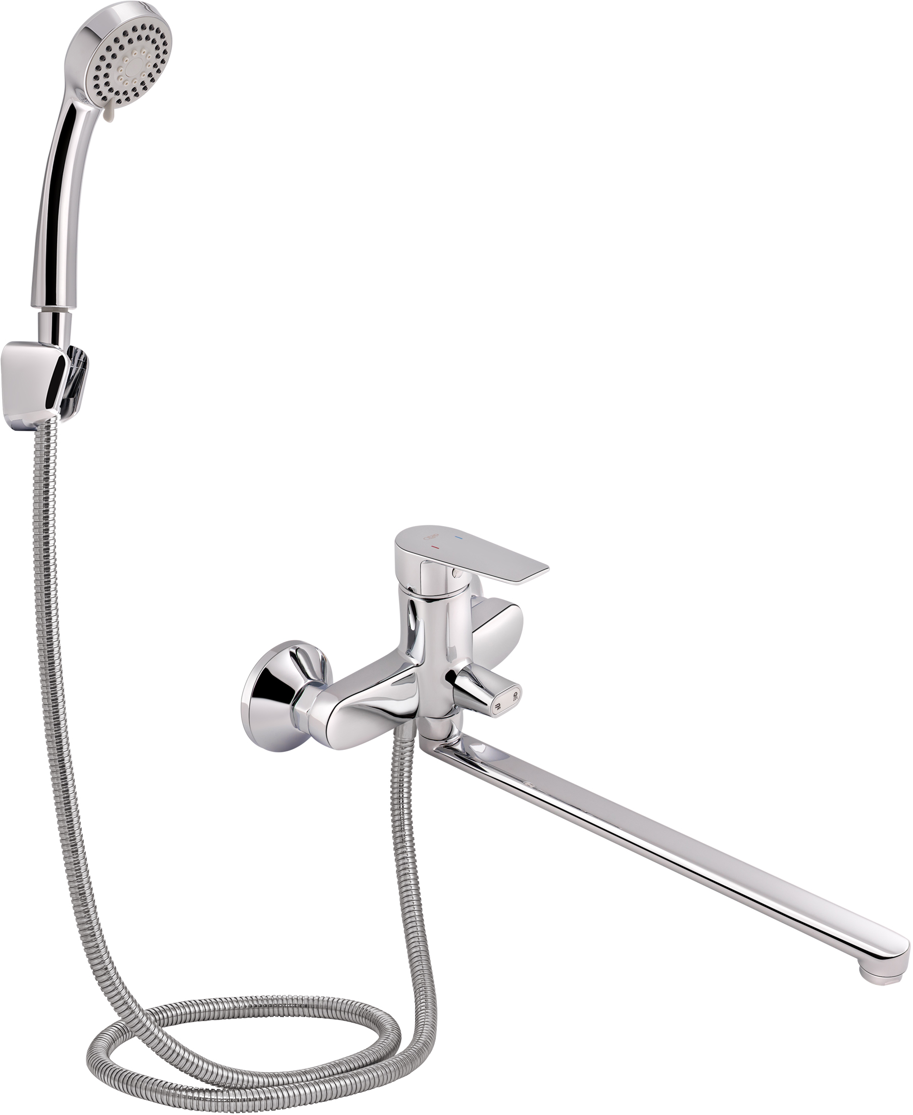 

Смеситель для ванны QTAP Levny 3250104C с душевым гарнитуром