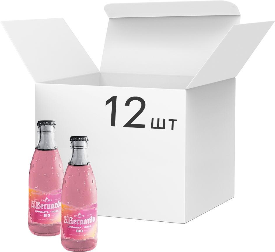 Акція на Упаковка безалкогольного напитка S.Bernardo Pink Lemonade 0.26 л х 12 шт (8003430500463) від Rozetka UA