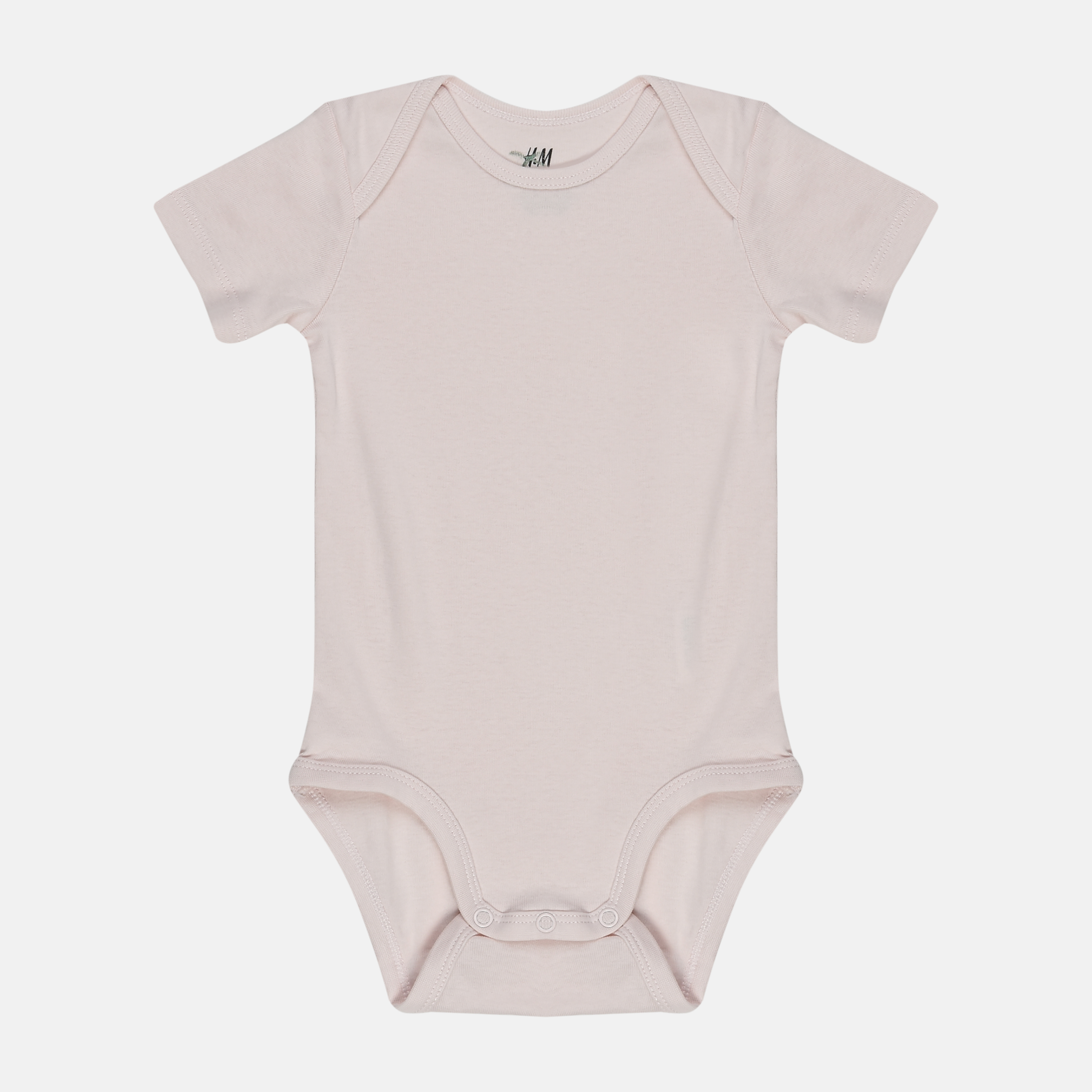 

Боди-футболка H&M 1603-5881842 92 см Бледно-розовая