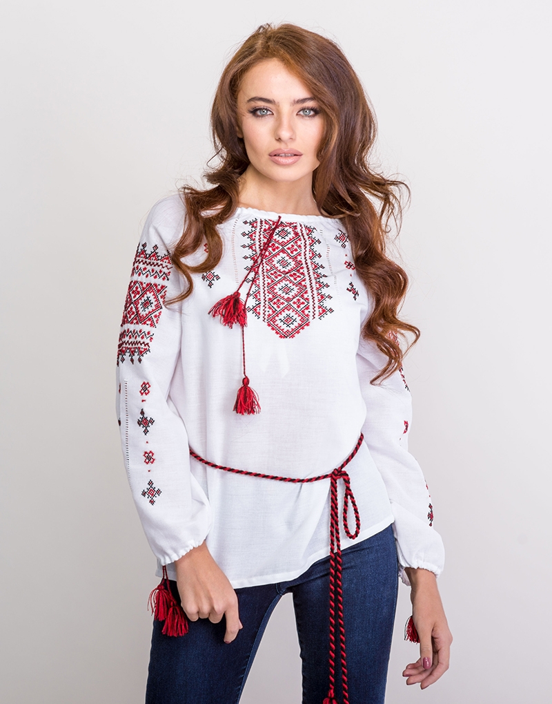 

Вишиванка Етно-Сіті Мамина пісня S Біла (5685/S)