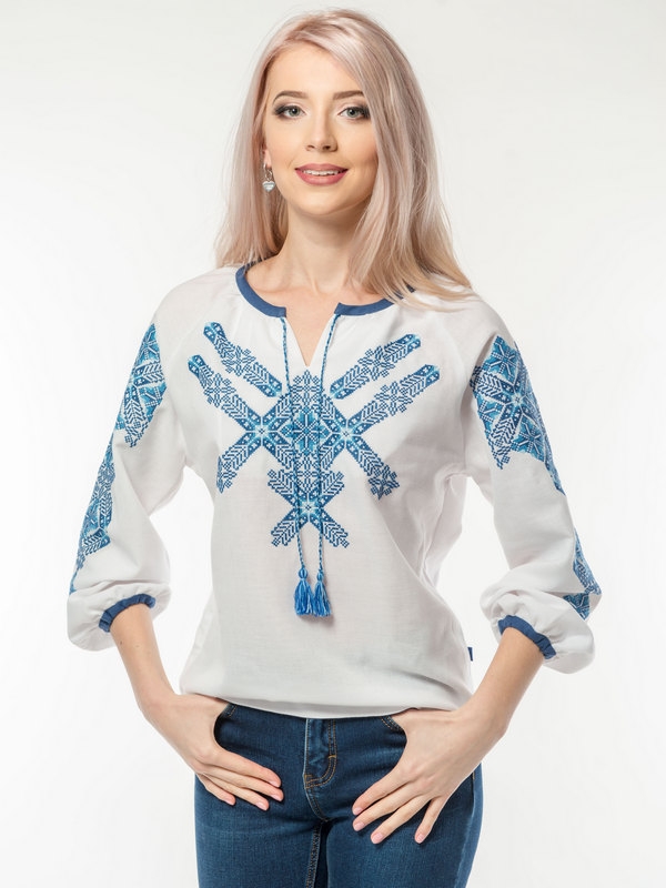 

Вишиванка Етно-Сіті Зорепад 2XL Біла (3450/2XL)