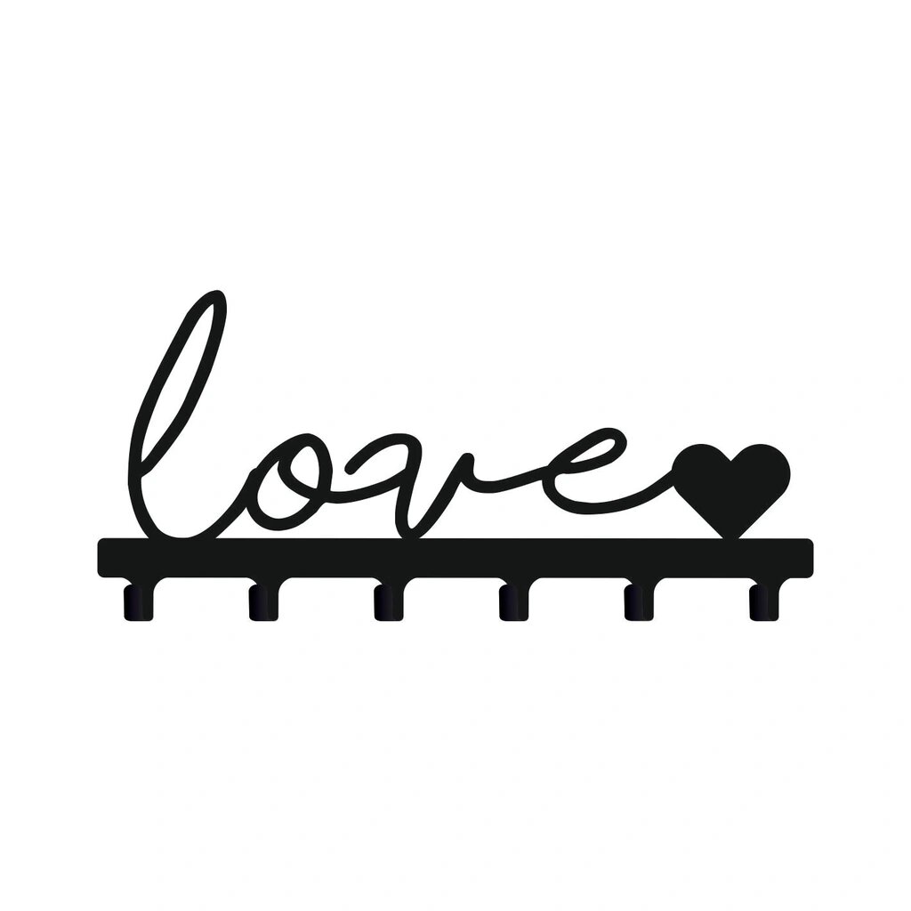 

Металлическая вешалка R.M.P. Love heart 28 х 60 х 3 см (W12/60/C)
