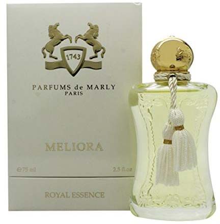 Parfums de marly meliora. Мелиора Парфюм де Марли. Духи Meliora Parfums de Marly. Parfums de Marly золотой. Parfum de Marly белый флакон.