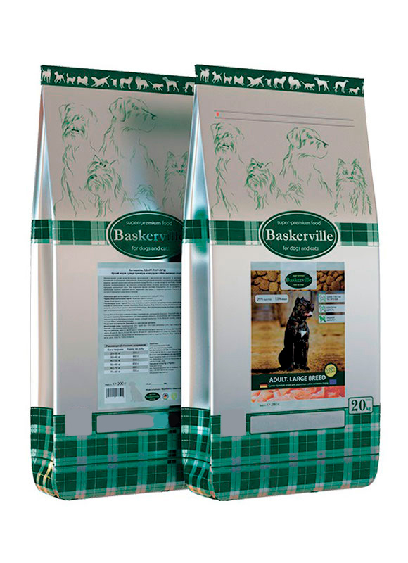 

Сухой корм Baskerville Adult Large Breed для собак 7.5 кг