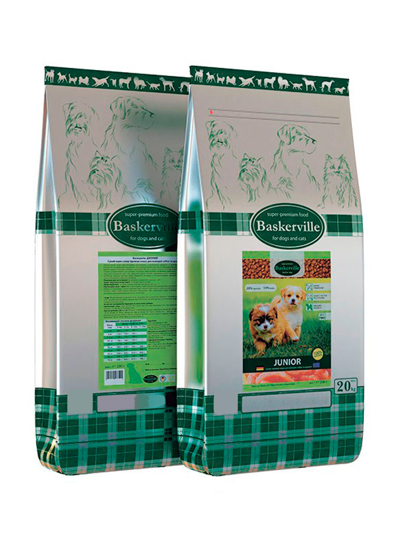 

Сухой корм Baskerville Junior для щенков 20 кг